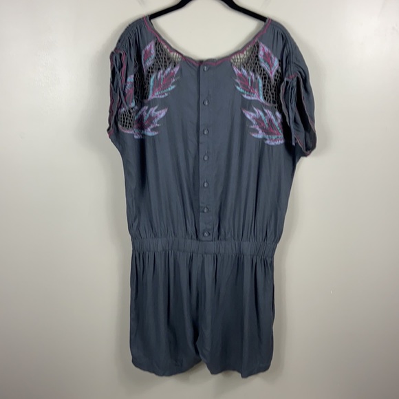 Sweet by Miss Me Embroidered Romper size L - Picture 2 of 11